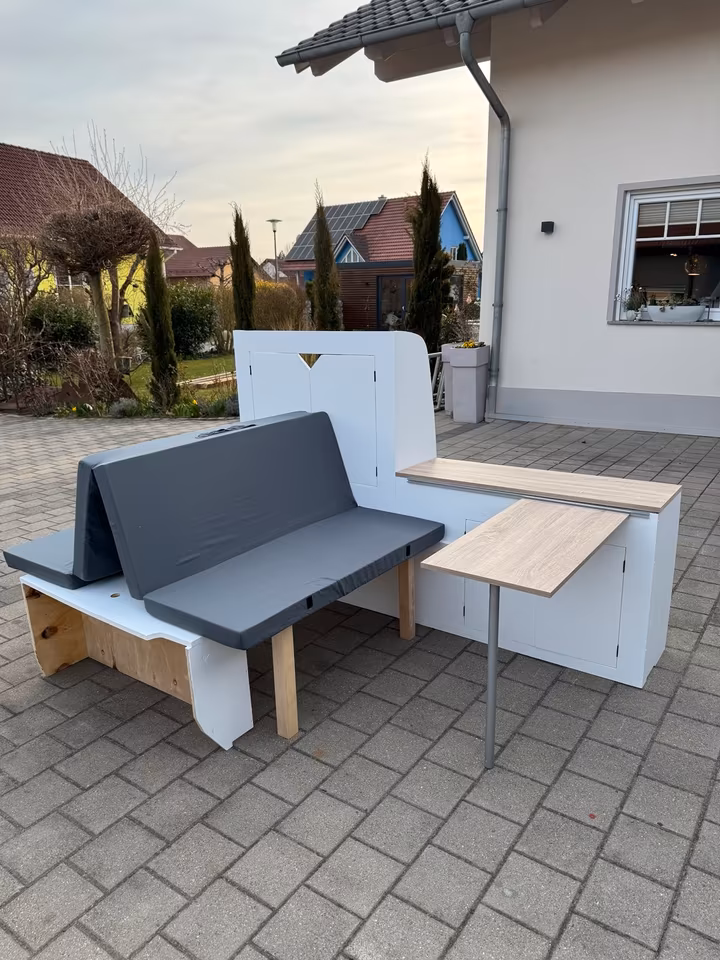 Camperausbau im Fahrzeug